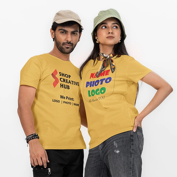 Couple Yellow Tshirt